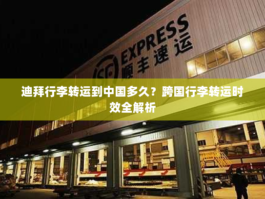 迪拜行李转运到中国多久?跨国行李转运时效全解析 迪拜行李转运到中国多久?跨国行李转运时效全解析
