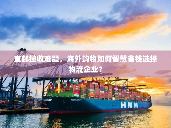 直邮揽收难题，海外购物如何智慧省钱选择物流企业？