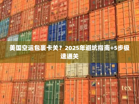 美国空运包裹卡关？2025年避坑指南+5步极速通关