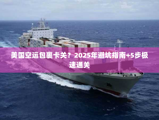 美国空运包裹卡关？2025年避坑指南+5步极速通关