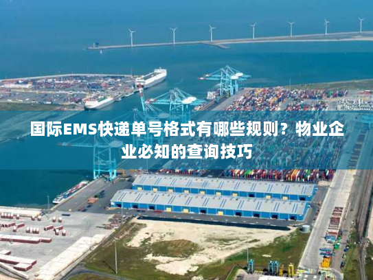 国际EMS快递单号格式有哪些规则？物业企业必知的查询技巧