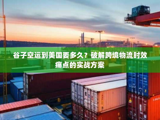 谷子空运到美国要多久?破解跨境物流时效痛点的实战方案 谷子空运到美国要多久?破解跨境物流时效痛点的实战方案