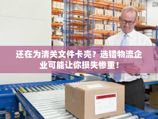 还在为清关文件卡壳？选错物流企业可能让你损失惨重！