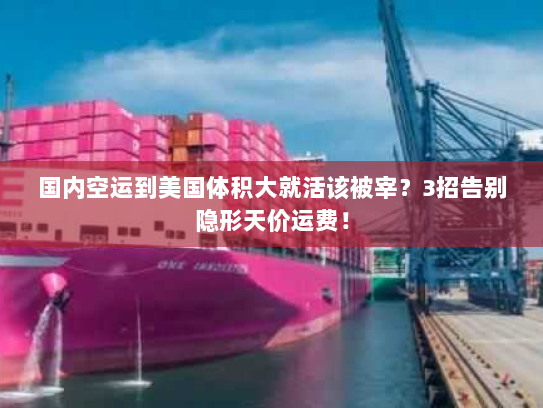 国内空运到美国体积大就活该被宰?3招告别隐形天价运费! 国内空运到美国体积大就活该被宰?3招告别隐形天价运费!
