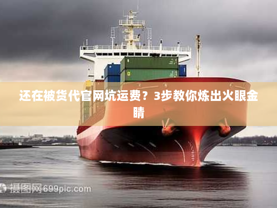 还在被货代官网坑运费？3步教你炼出火眼金睛