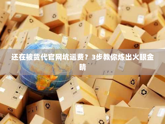 还在被货代官网坑运费?3步教你炼出火眼金睛 还在被货代官网坑运费?3步教你炼出火眼金睛