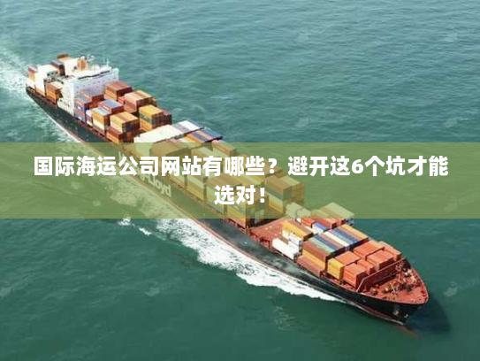 国际海运公司网站有哪些?避开这6个坑才能选对! 国际海运公司网站有哪些?避开这6个坑才能选对!