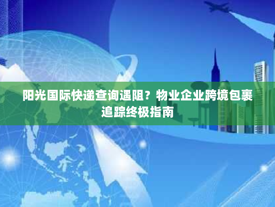 阳光国际快递查询遇阻？物业企业跨境包裹追踪终极指南