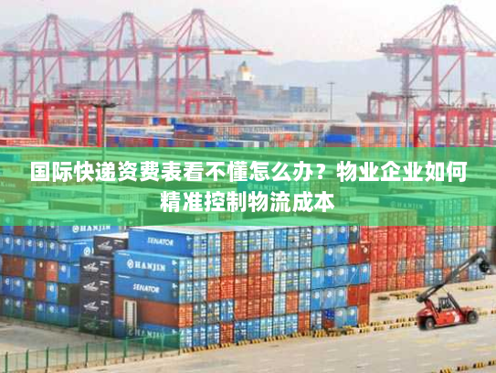 国际快递资费表看不懂怎么办?物业企业如何精准控制物流成本 国际快递资费表看不懂怎么办?物业企业如何精准控制物流成本