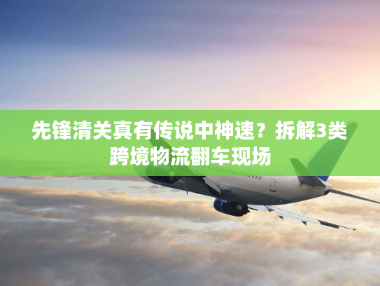 先锋清关真有传说中神速?拆解3类跨境物流翻车现场 先锋清关真有传说中神速?拆解3类跨境物流翻车现场