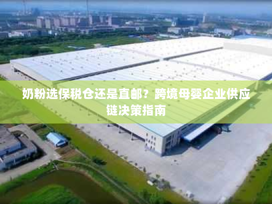 奶粉选保税仓还是直邮?跨境母婴企业供应链决策指南 奶粉选保税仓还是直邮?跨境母婴企业供应链决策指南