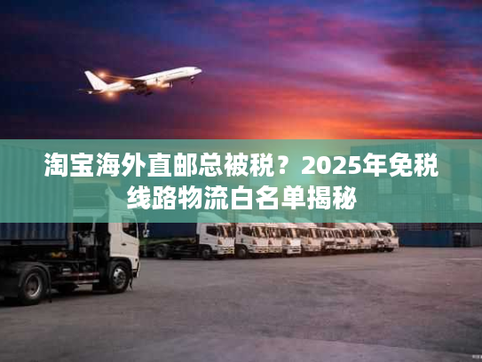淘宝海外直邮总被税？2025年免税线路物流白名单揭秘
