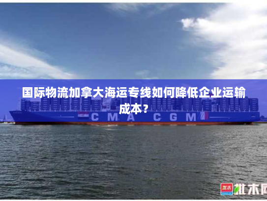 国际物流加拿大海运专线如何降低企业运输成本？