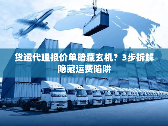 货运代理报价单暗藏玄机？3步拆解隐藏运费陷阱