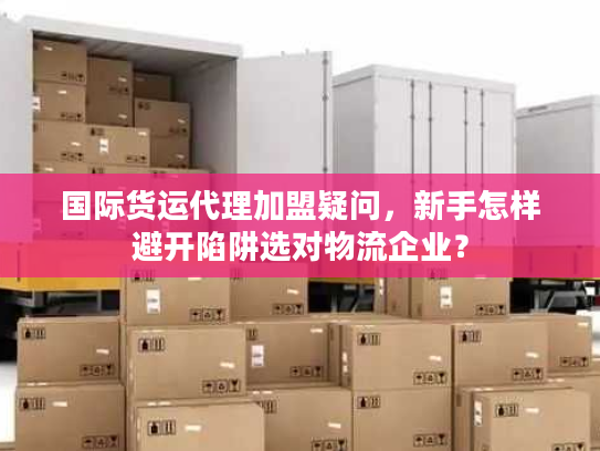 国际货运代理加盟疑问，新手怎样避开陷阱选对物流企业？
