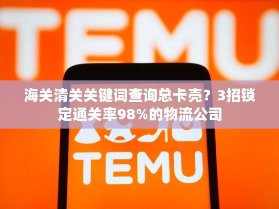 海关清关关键词查询总卡壳？3招锁定通关率98%的物流公司