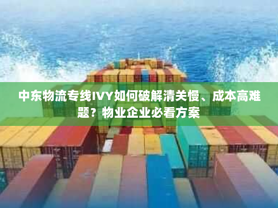 中东物流专线IVY如何破解清关慢、成本高难题?物业企业必看方案 中东物流专线IVY如何破解清关慢、成本高难题?物业企业必看方案