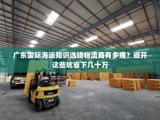 广东国际海运知识选错物流商有多痛？避开这些坑省下几十万