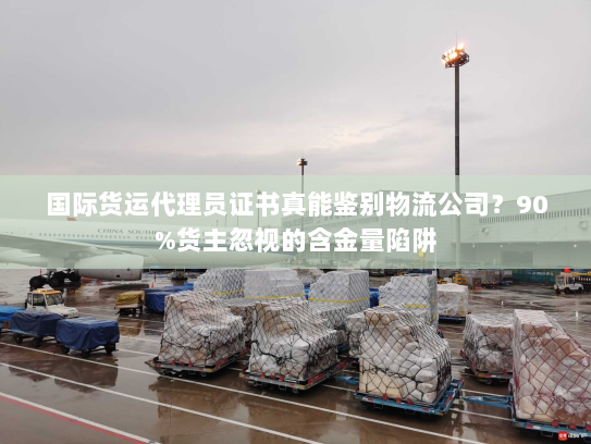 国际货运代理员证书真能鉴别物流公司？90%货主忽视的含金量陷阱