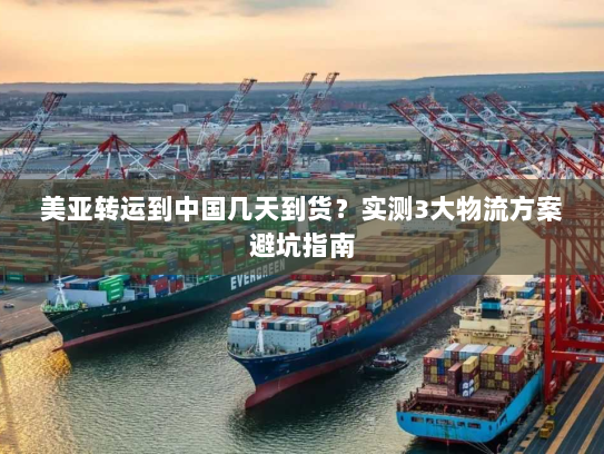 美亚转运到中国几天到货？实测3大物流方案避坑指南