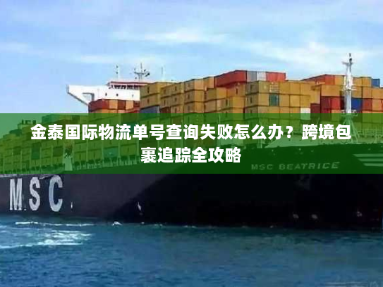 金泰国际物流单号查询失败怎么办?跨境包裹追踪全攻略 金泰国际物流单号查询失败怎么办?跨境包裹追踪全攻略