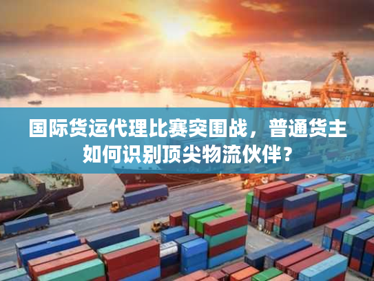 国际货运代理比赛突围战,普通货主如何识别顶尖物流伙伴? 国际货运代理比赛突围战,普通货主如何识别顶尖物流伙伴?