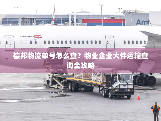 德邦物流单号怎么查?物业企业大件运输查询全攻略 德邦物流单号怎么查?物业企业大件运输查询全攻略