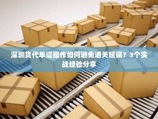 深圳货代单证操作如何避免通关延误?3个实战经验分享 深圳货代单证操作如何避免通关延误?3个实战经验分享