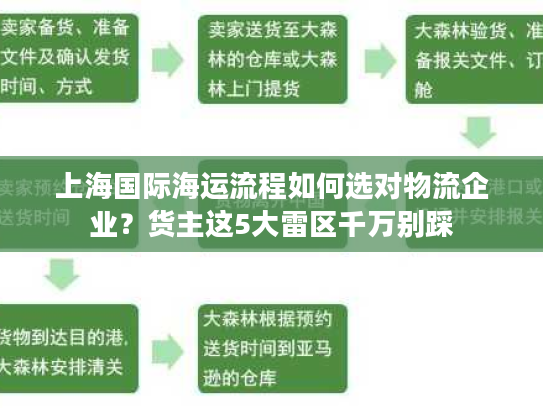 上海国际海运流程如何选对物流企业？货主这5大雷区千万别踩