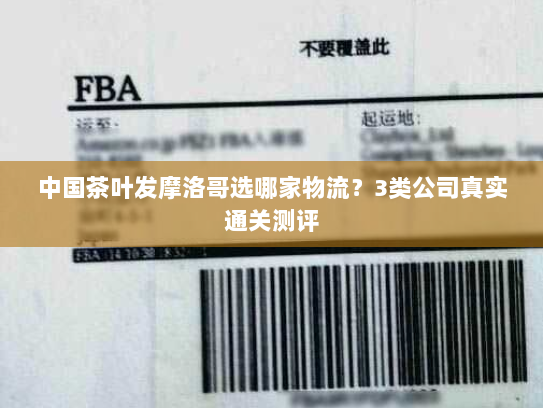 中国茶叶发摩洛哥选哪家物流？3类公司真实通关测评