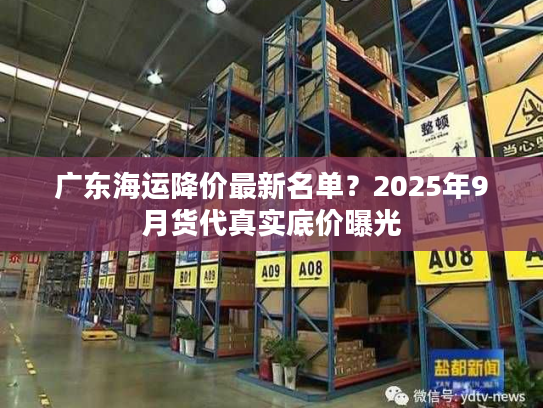 广东海运降价最新名单?2025年9月货代真实底价曝光 广东海运降价最新名单?2025年9月货代真实底价曝光