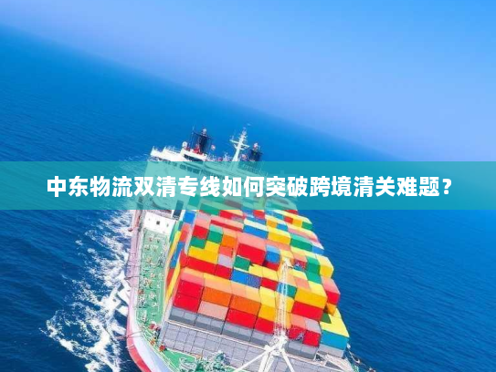 中东物流双清专线如何突破跨境清关难题？