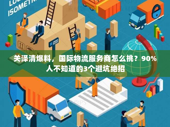 关泽清爆料,国际物流服务商怎么挑?90%人不知道的3个避坑绝招 关泽清爆料,国际物流服务商怎么挑?90%人不知道的3个避坑绝招