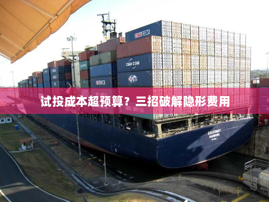 试投成本超预算?三招破解隐形费用 试投成本超预算?三招破解隐形费用