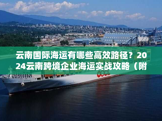 云南国际海运有哪些高效路径?2024云南跨境企业海运实战攻略(附3个真实案例) 云南国际海运有哪些高效路径?2024云南跨境企业海运实战攻略(附3个真实案例)