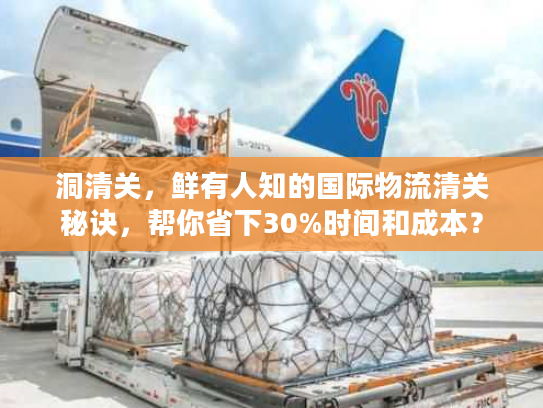 洞清关，鲜有人知的国际物流清关秘诀，帮你省下30%时间和成本？