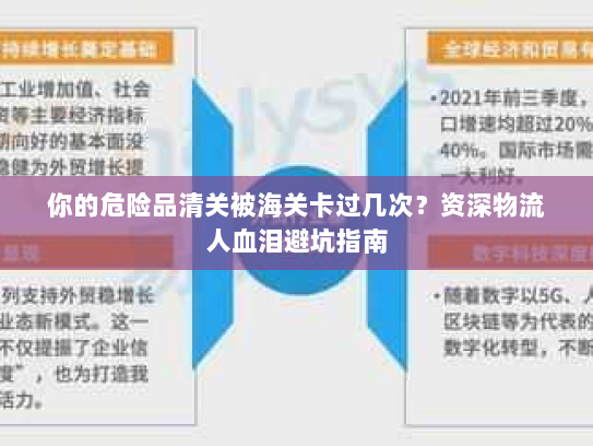 你的危险品清关被海关卡过几次？资深物流人血泪避坑指南