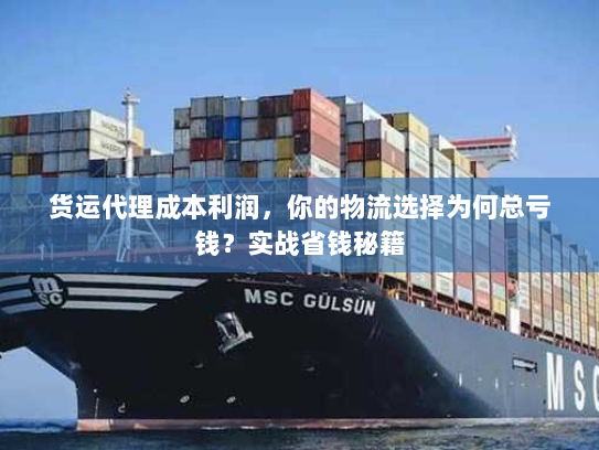 货运代理成本利润,你的物流选择为何总亏钱?实战省钱秘籍 货运代理成本利润,你的物流选择为何总亏钱?实战省钱秘籍