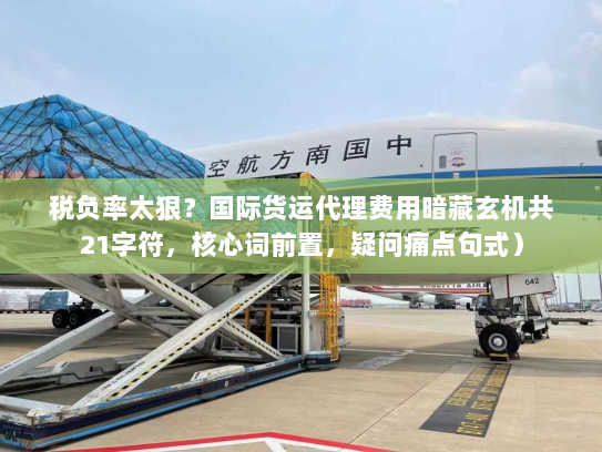 税负率太狠?国际货运代理费用暗藏玄机共21字符,核心词前置,疑问痛点句式) 税负率太狠?国际货运代理费用暗藏玄机共21字符,核心词前置,疑问痛点句式)