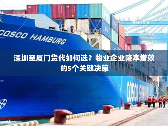 深圳至厦门货代如何选?物业企业降本增效的5个关键决策 深圳至厦门货代如何选?物业企业降本增效的5个关键决策
