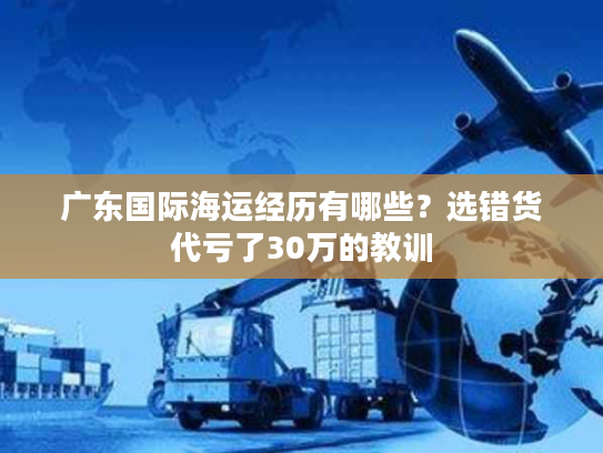 广东国际海运经历有哪些？选错货代亏了30万的教训