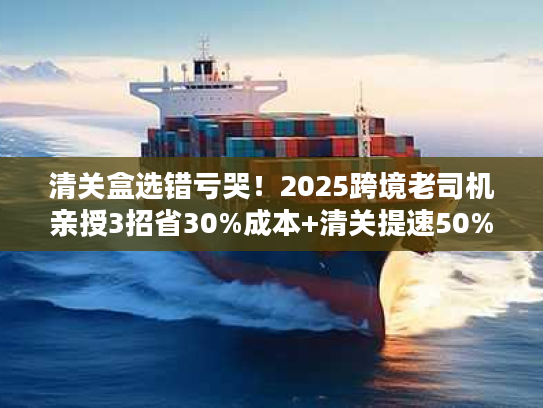 清关盒选错亏哭！2025跨境老司机亲授3招省30%成本+清关提速50%