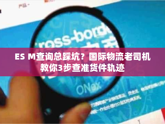 ES M查询总踩坑?国际物流老司机教你3步查准货件轨迹 ES M查询总踩坑?国际物流老司机教你3步查准货件轨迹