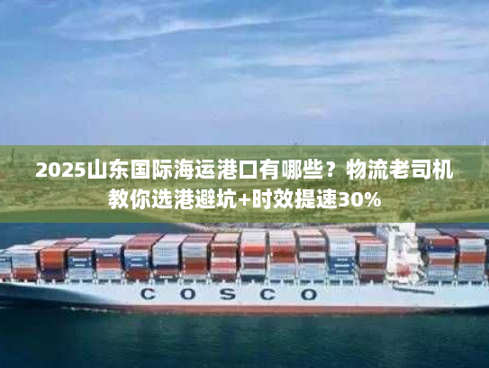 2025山东国际海运港口有哪些?物流老司机教你选港避坑+时效提速30% 2025山东国际海运港口有哪些?物流老司机教你选港避坑+时效提速30%