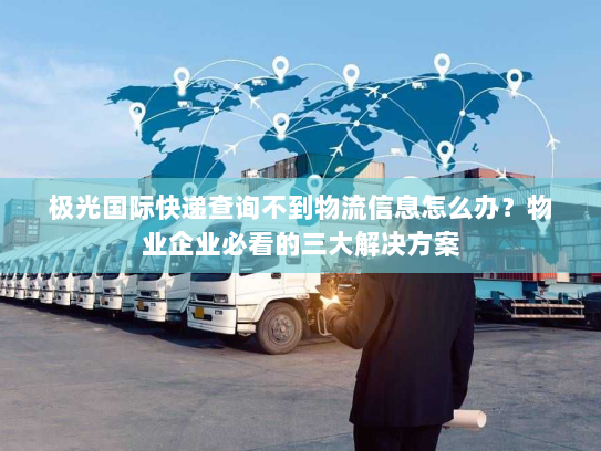 极光国际快递查询不到物流信息怎么办?物业企业必看的三大解决方案 极光国际快递查询不到物流信息怎么办?物业企业必看的三大解决方案