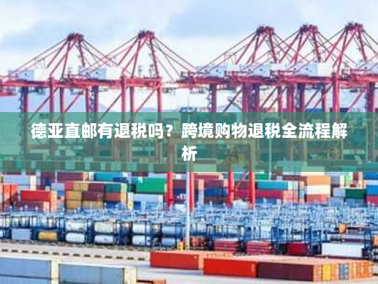 德亚直邮有退税吗?跨境购物退税全流程解析 德亚直邮有退税吗?跨境购物退税全流程解析