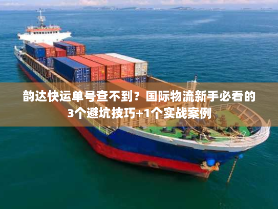 韵达快运单号查不到?国际物流新手必看的3个避坑技巧+1个实战案例 韵达快运单号查不到?国际物流新手必看的3个避坑技巧+1个实战案例