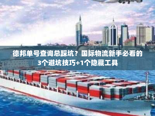 德邦单号查询总踩坑?国际物流新手必看的3个避坑技巧+1个隐藏工具 德邦单号查询总踩坑?国际物流新手必看的3个避坑技巧+1个隐藏工具