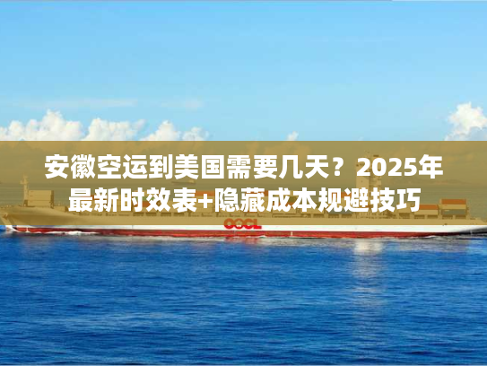 安徽空运到美国需要几天？2025年最新时效表+隐藏成本规避技巧