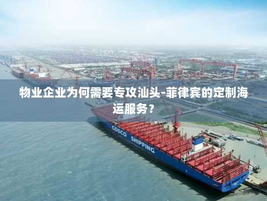 物业企业为何需要专攻汕头-菲律宾的定制海运服务? 物业企业为何需要专攻汕头-菲律宾的定制海运服务?